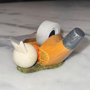 Vintage 2001 FIGI Golf Tape Dispenser Golf Club and Golf Ball